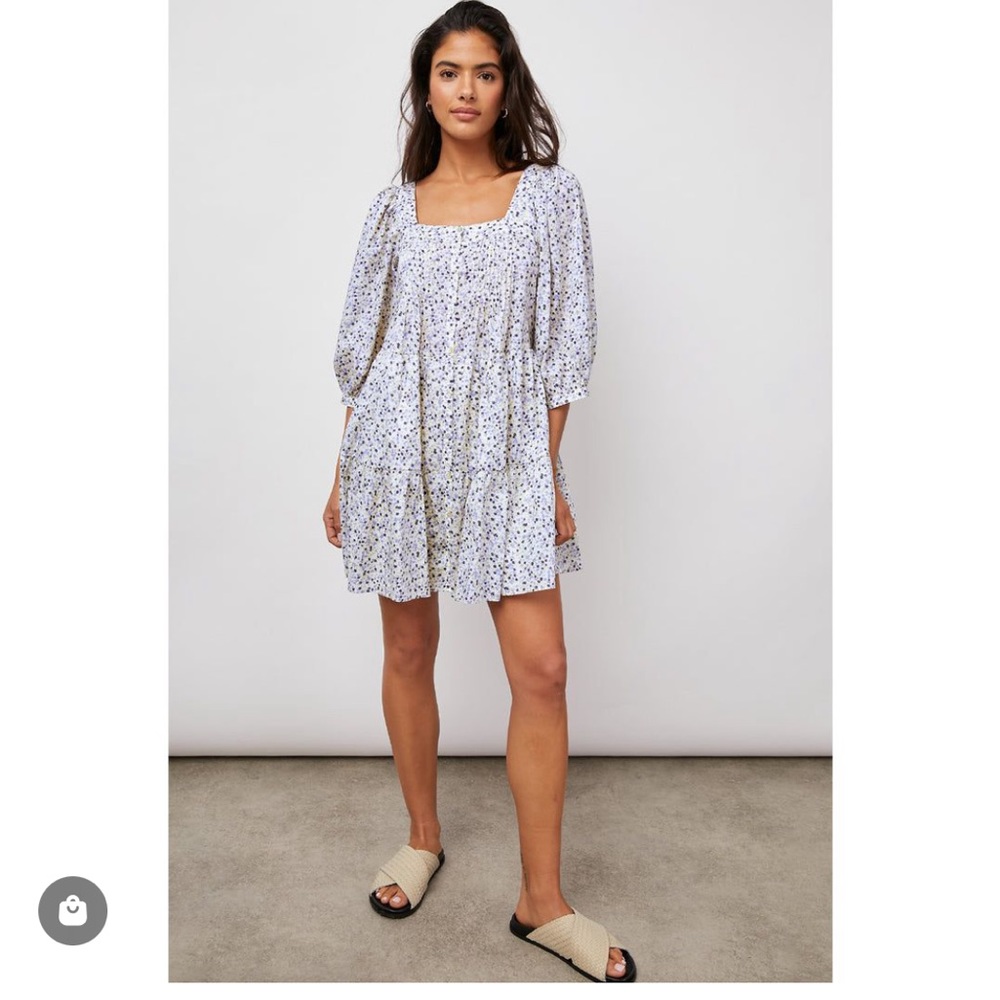Rails mini dress - Pippa Dress Watercolour Buds. NWT. Size M. 100% cotton